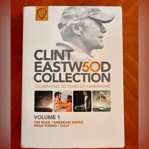 💿🎥DVD’s 4 Movies Gran Torino American Sniper Mule Sully🎥💿. Pre loved by me!😎